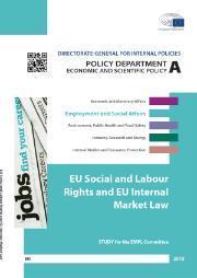 Social and Labour Rights and EU Internal Market Law Presentation to EP EMPL committee, Queen s University Belfast,, University of Leeds Overview Relevance and aims of the study Traditional views: