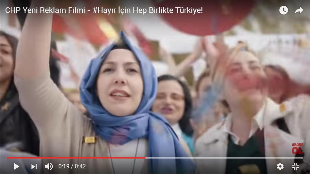 Watch CHP s No campaign video Members of the