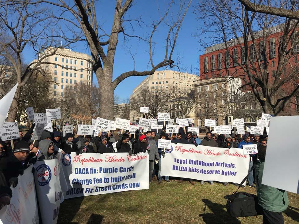 1000+ RHC members rally at Whitehouse in Support of President Trump on Merit Based Immigration & DEBUNK media s Racist charge: sending a shock wave to CNN, MSNBC and like!