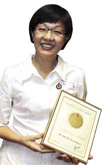 Ms Lim, the marketing manager of an IT company, hopes to implement this soon. For her efforts in this, and in leading the branch, the 54-year-old was one of four recipients of the Commendation Medal.