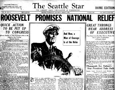 Roosevelt and the New Deal As a Democrat, he believed the