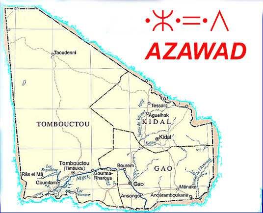 The population of Azawad is estimated at 3 million, of whom 50 per cent live in exile.