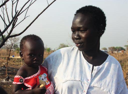 South Sudanese mother and child in flight from conflict in Uganda. Photo: EC/ECHO/Malini Morzaria (CC BY-ND 2.