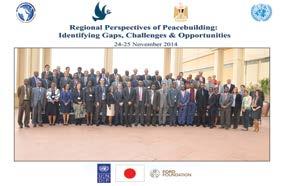 RESEARCH AND CONVENING Regional Aspects of Peacebuilding Identifying Gaps, Challeges and Opportunities 24-25 November, 2014 Cairo, Egypt - CCCPA organizes a workshop on Regional Perspectives of