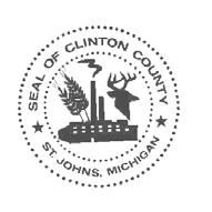 CLINTON COUNTY BOARD OF COMMISSIONERS Chairperson Robert Showers Vice-Chairperson Adam C. Stacey Members Kam J. Washburn David W. Pohl Bruce DeLong Kenneth B.