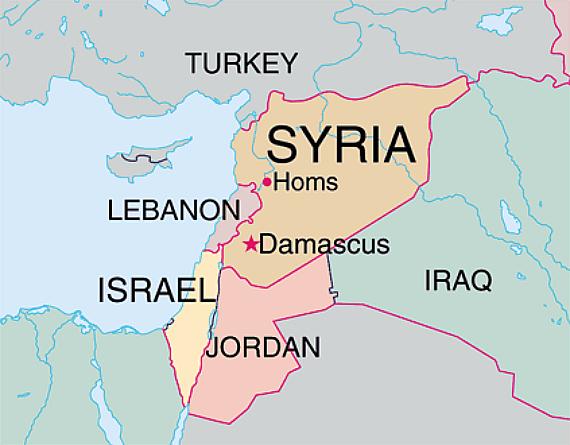 Dear Scholar, Map showing Syria: You have been chosen as a special advisor to the United Nations.
