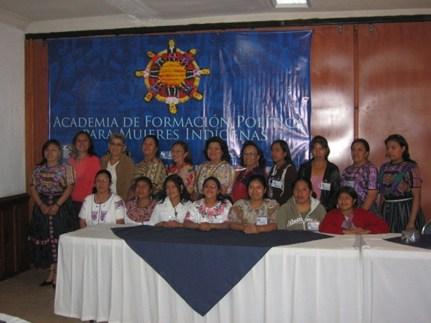 Ci vic Updat e P a g e 6 Increasing the Political Participation of Women in Guatemala In Guatemala, despite representing a sizable percentage of the population, indigenous groups have limited