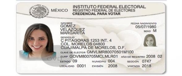 procedures Mexican Credencial Para Votar