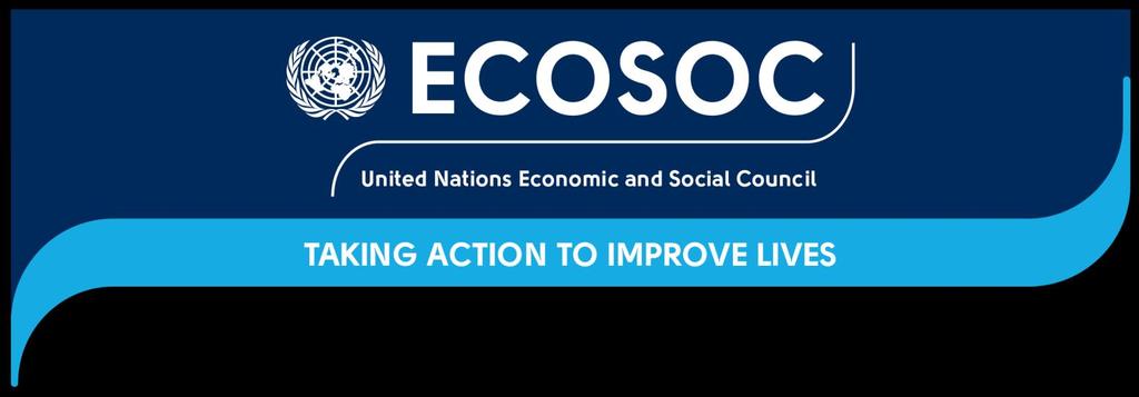 Excellencies, Check Against Delivery Remarks by Her Excellency Marie Chatardová President of the Economic and Social Council United Nations Headquarters, New York ECOSOC Organizational Session 27