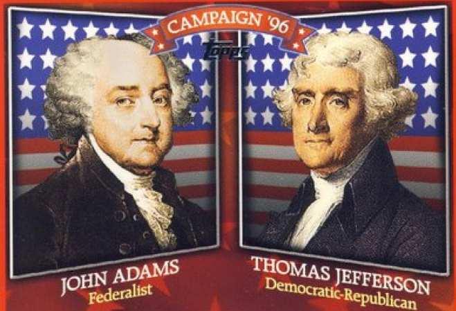 - Election of 1796 - Adams Wins!