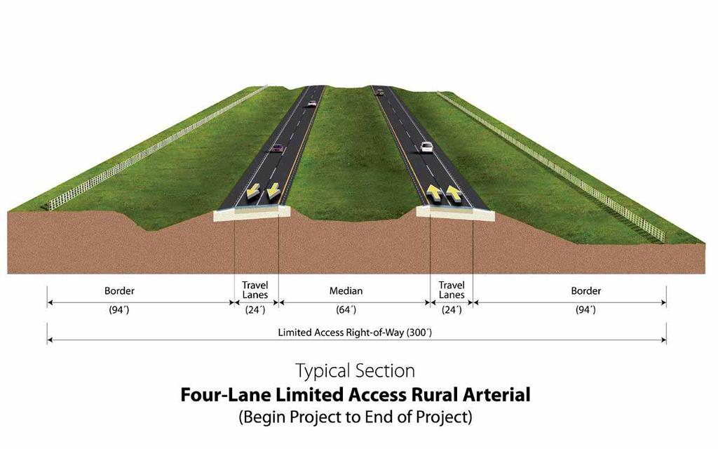 Rural Alternative Four Lane