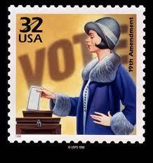Women s Suffrage The 19th Amendment gave women the right to vote in all elections beginning in 1920.