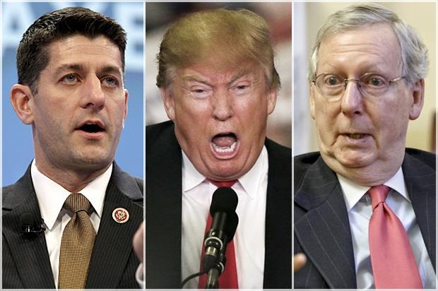 Trump and Republicans in Congress Trump has a Republican majority in Congress - crucial to domestic politics but Republicans are deeply divided and not necessarily in agreement with Trump Trump is no