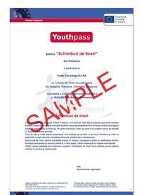 The Youthpass certificate refers exclusively to training activities developed inside Erasmus+ projects.