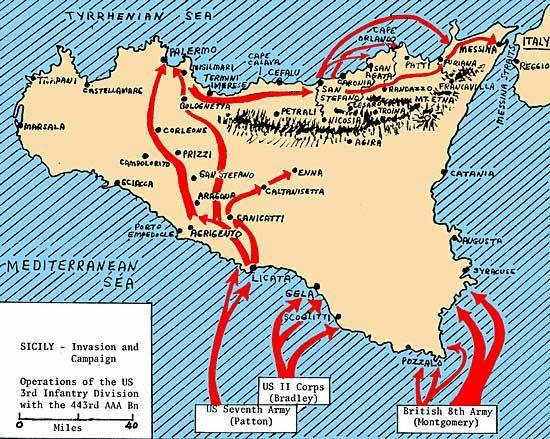 Operation Husky the Sicily Campaign, July 9 August 17, 1943.