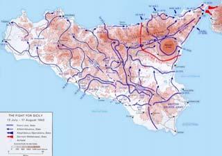 As Patton and Montgomery closed in on the northeastern port of Messina, the German and Italian armies managed (over several nights) to evacuate 100,000 men, along with
