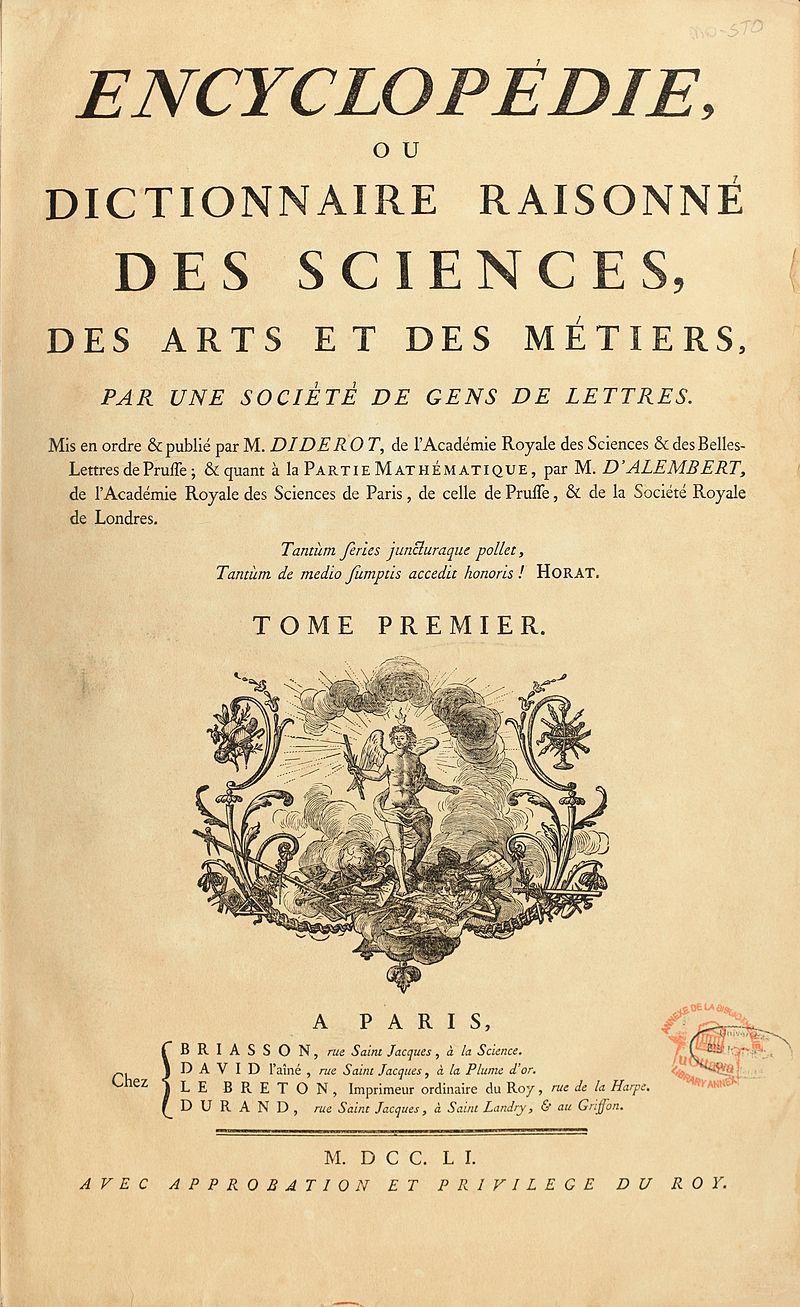 Scientific Ideas of the Enlightenment The Encyclopédie is most famous for representing the thought of the Enlightenment.