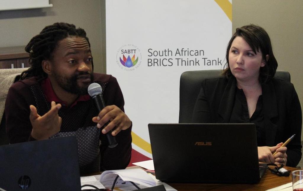 Introduction This symposium, focusing on BRICS in Africa, took place on 3 July 2017, in Johannesburg at the South African BRICS Think Tank (SABTT), which is hosted by the National Institute for the