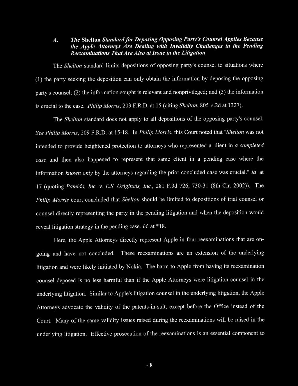 Case 1:11-mc-00295-RLW Document 1 Filed 05/17/11 Page 8 of 14 A.