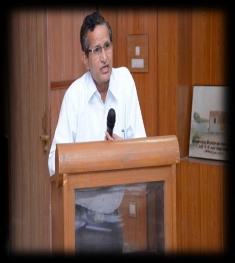Shri Ram Singh Meena Shri Ram Singh Meena then delivered his message to the lawyers.