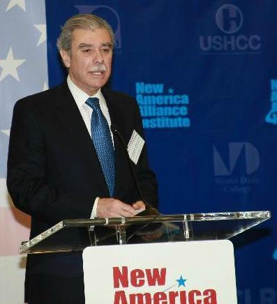 Plasencia, Chair of the Board, National Council of La Raza, Chairman & CEO, Republica Remarks on behalf of Governor Mitt Romney were given by The Honorable Carlos Gutierrez, 35th United States