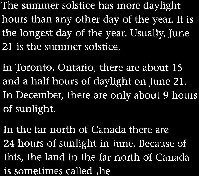June 21 is also the summer solstice. "t&- What Is the Summer Solstice? The summer solstice has more daylight hours than any other day of the year. It is the longest day of the year.