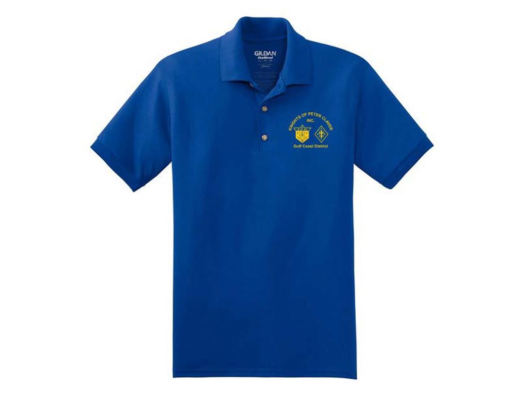 Page7 Sample Polo Shirt Place your polo shirt order in advance for
