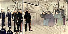 Treaty of Shomonoseki 1895: China recognized Korea s independence;