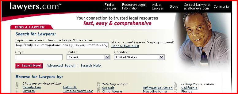 Figure 2: Lawyers.com http://www.lawyers.com/ [Accessed August 7, 2007] 2.5 Restatements of the Law Restatements are a crypto-codification done on an ongoing basis by the American Law Institute.