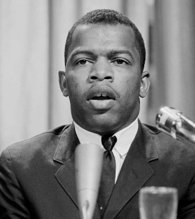 John Lewis was a leader of the 1960s civil rights movement. Today, he is a U.S. congressman.