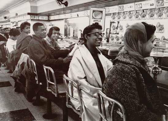 persuade the owners to desegregate the lunch counters and serve all people side by side. The first big sit-in in Nashville happened in February 1960.