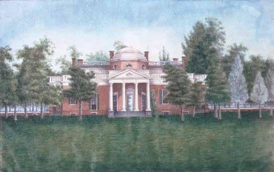 Jefferson designed almost every aspect of his home at Monticello. be educated. He believed an ignorant and uneducated people would never remain free for long.