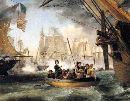The American fleet defeated the British fleet on Lake Erie. The Burning of Washington The next year, 1814, started out badly for the Americans. Great Britain s main enemy had always been France.