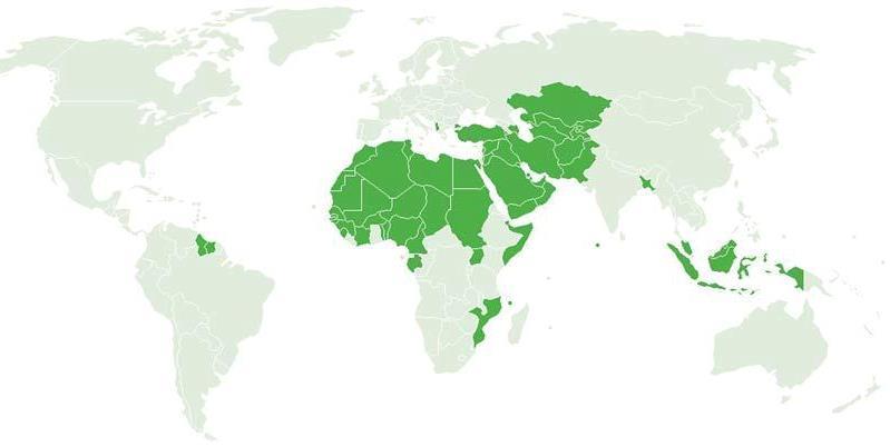 Islamic Development Bank (IDB) Group 57 Countries