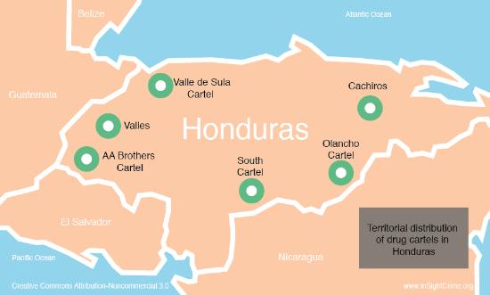 As long as these internal fights for the control of the territory continue between drug cartels and criminal gangs, the violence in Honduras will continue and it will be more difficult for the police