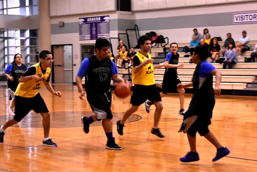 Olympics Texas Basketball Tournament, which took place at Aragon Middle School.