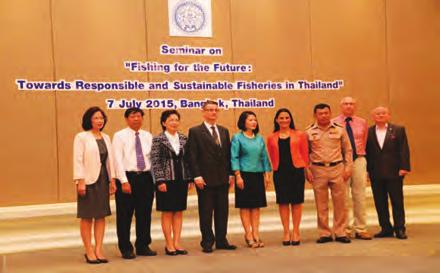 This seminar aimed to raise awareness across all sectors concerned in Thai society to build norms and values regarding sustainable fisheries.