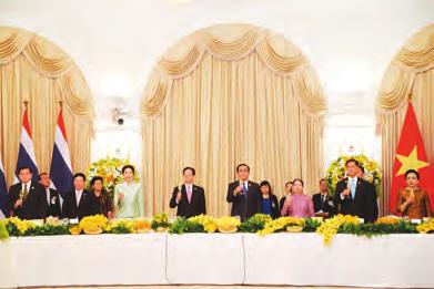 Nguyen Tan Dung, Prime Minister of Vietnam, made an official visit to Thailand on 23 July 2015 and