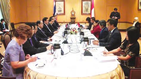 2. Southeast Asian Countries Thailand strengthened cooperation with countries in Southeast Asia in all aspects.