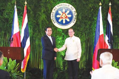 Del Rosario, Minister of Foreign Affairs of the Philippines, pressed for the holding of a bilateral meeting on trade and security. During his official visit on 27 28 August 2015, H.E.