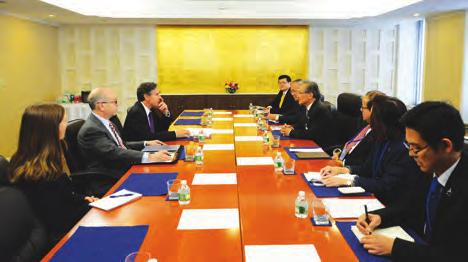 Chapter 3 Enhancing Thailand s Relations with Strategic Partners The Ministry of Foreign Affairs promoted visits and meetings with friendly countries to reinforce relations amid changes and reforms