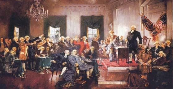 Constitutional Convention Debate over the effectiveness of state militias carried over into the convention.