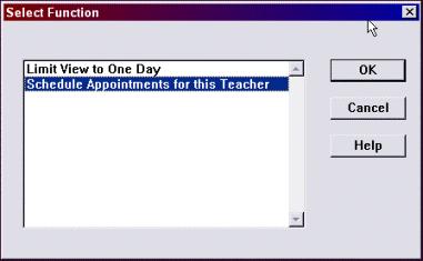 Fields in the Add Appointments Dialog Location Marked Enter the location. May be a room number or other entry. Click to mark or unmark the appointment.