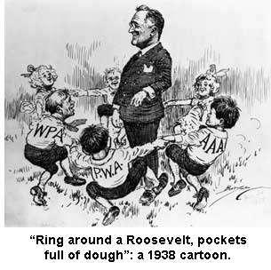 Political Cartoon Analysis Questions: Was everyone happy about the New Deal Programs? Why or why not? 51 Criticisms of Roosevelt and the New Deal: A.