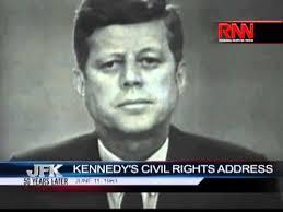The city commissioner ordered police to use violence on the protesters TV President Kennedy finally acted after the University of
