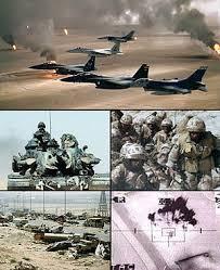 Persian Gulf War In 1980 Reagan supported ruthless dictator of Iraq Saddam Hussein against Iran, in order