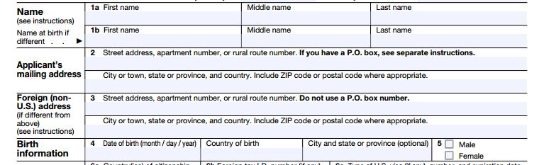 Form W-7 38 The applicantʼs name must be listed on the Form W-7 as it appears on the tax return.