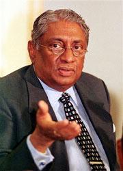 -On 12 th August 2005, a LTTE sniper assassinated Foreign Minister Lakshman Kadirgamar who was an ethnic Tamil.