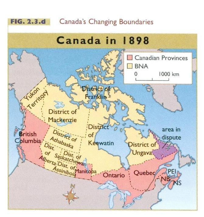 A Changing Canada By 1905,