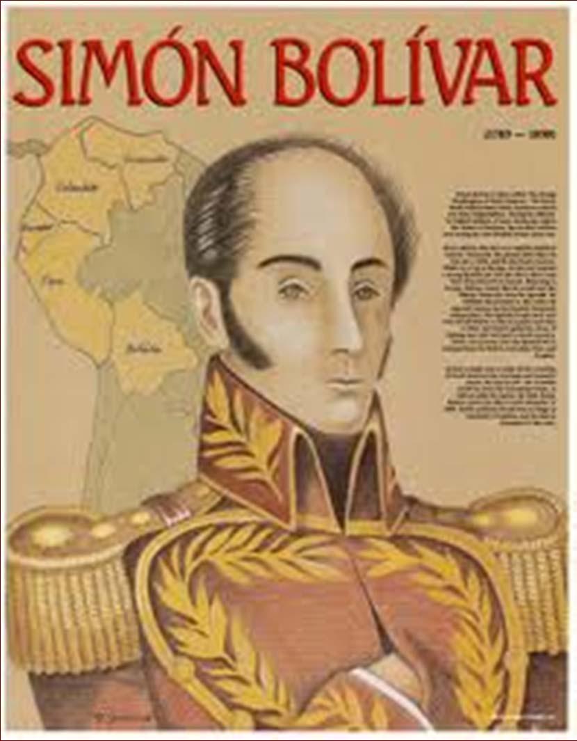 Independence in Latin America Simón Bolívar (1783-1830) led independence movement in South America; advocated popular sovereignty from Spanish rule Inspired by George Washington, took arms against